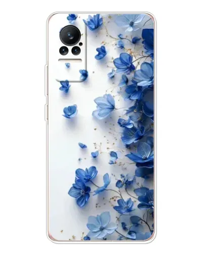 Чохол для Xiaomi Civi з картинкою «Блакитний квітковий каскад» Чохол для Xiaomi Civi з картинкою «Блакитний квітковий каскад»