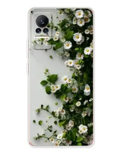 Чохол для Xiaomi Civi з картинкою «Гілка дрібних білих квітів»
