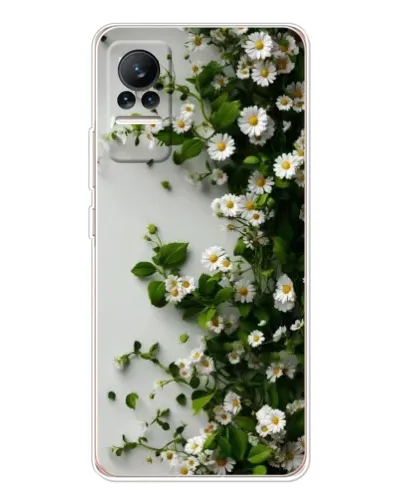 Чохол для Xiaomi Civi з картинкою «Гілка дрібних білих квітів» Чохол для Xiaomi Civi з картинкою «Гілка дрібних білих квітів»