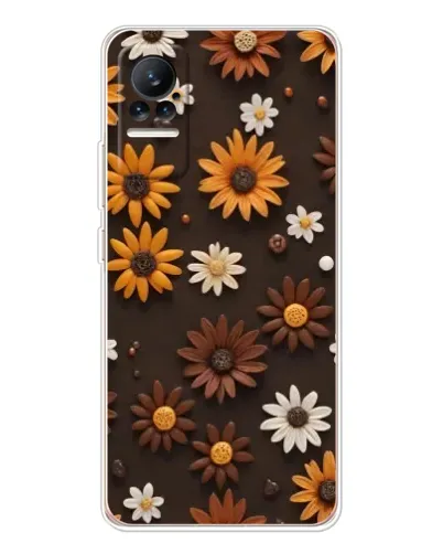 Чохол для Xiaomi Civi з картинкою «Візерунок з маленьких соняшників» Чохол для Xiaomi Civi з картинкою «Візерунок з маленьких соняшників»