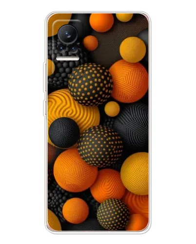 Чохол для Xiaomi Civi з картинкою «Об'ємні помаранчеві сфери» Чохол для Xiaomi Civi з картинкою «Об'ємні помаранчеві сфери»