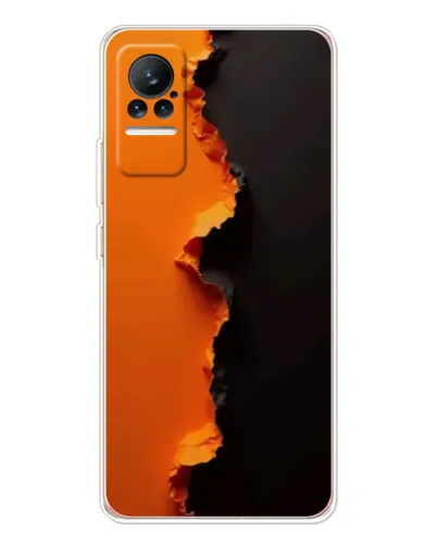 Чохол для Xiaomi Civi з картинкою «Помаранчевий розлом» Чохол для Xiaomi Civi з картинкою «Помаранчевий розлом»