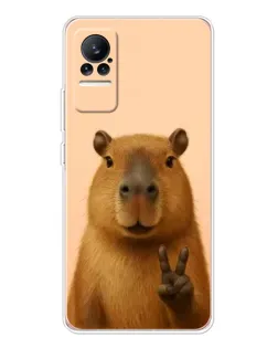 Чохол для Xiaomi Civi з картинкою «Капібара вікторія» Чохол для Xiaomi Civi з картинкою «Капібара вікторія»