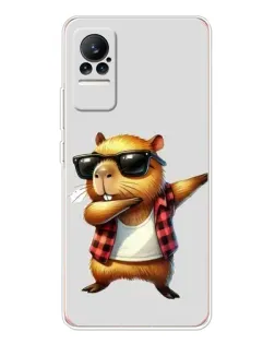 Чохол для Xiaomi Civi з картинкою «Капібара репер даб» Чохол для Xiaomi Civi з картинкою «Капібара репер даб»