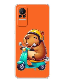 Чохол для Xiaomi Civi з картинкою «Капібара на скутері» Чохол для Xiaomi Civi з картинкою «Капібара на скутері»
