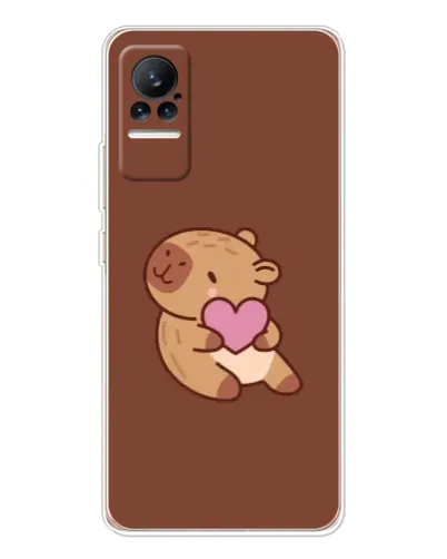 Чохол для Xiaomi Civi з картинкою «Капібара з серцем» Чохол для Xiaomi Civi з картинкою «Капібара з серцем»