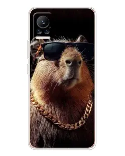 Чохол для Xiaomi Civi з картинкою «Капібара золотий ланцюг» Чохол для Xiaomi Civi з картинкою «Капібара золотий ланцюг»