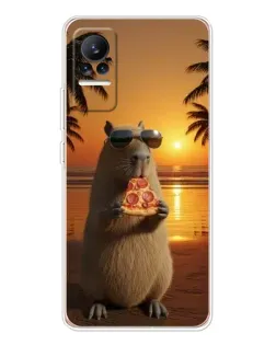 Чохол для Xiaomi Civi з картинкою «Капібара з піцою» Чохол для Xiaomi Civi з картинкою «Капібара з піцою»