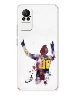 Чехол для Xiaomi Civi с картинкой «Messi Barca»