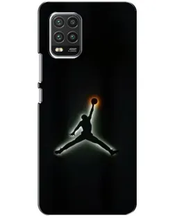 Чохол для Xiaomi Mi 10 Lite з картинкою «Jordan Gradient Logo»