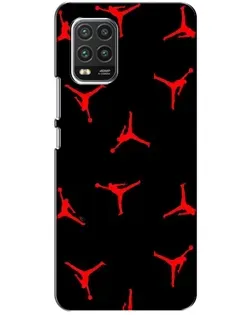 Чохол для Xiaomi Mi 10 Lite з картинкою «Jordan Red Pattern»