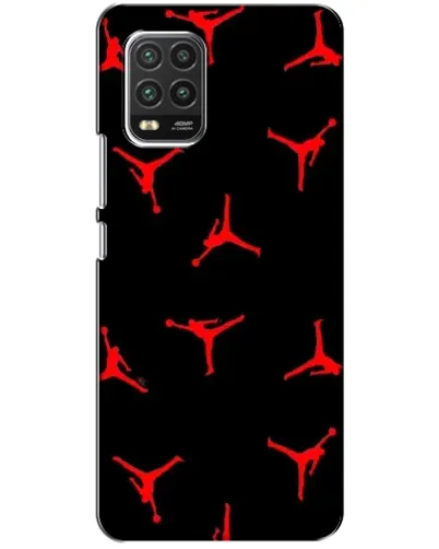 Чохол для Xiaomi Mi 10 Lite з картинкою «Jordan Red Pattern»