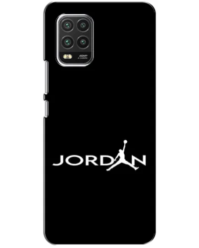Чохол для Xiaomi Mi 10 Lite з картинкою «Jordan White Logo»