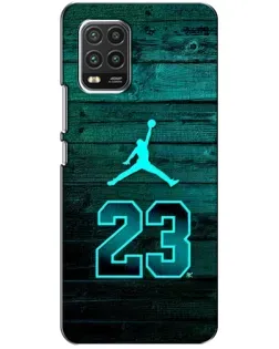 Чохол для Xiaomi Mi 10 Lite з картинкою «Jordan Cyan 23»