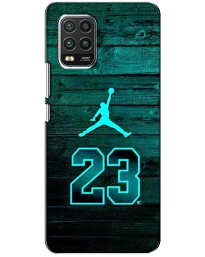 Чохол для Xiaomi Mi 10 Lite з картинкою «Jordan Cyan 23»