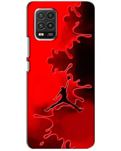 Чохол для Xiaomi Mi 10 Lite з картинкою «Jordan Red Smoke»