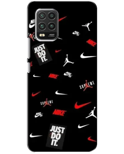 Чохол для Xiaomi Mi 10 Lite з картинкою «Nike Mix Pattern»