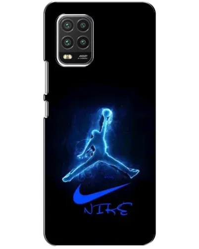 Чохол для Xiaomi Mi 10 Lite з картинкою «Jordan Neon Blue»