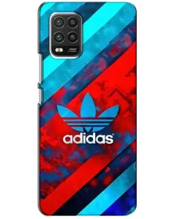 Чехол для Xiaomi Mi 10 Lite с картинкой «Абстракция Adidas»