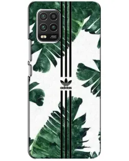 Чехол для Xiaomi Mi 10 Lite с картинкой «Пальмовые листья адидас»