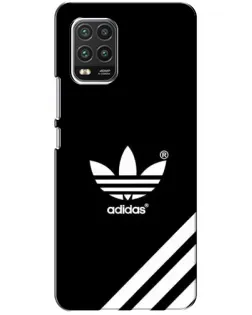 Чехол для Xiaomi Mi 10 Lite с картинкой «Adidas с диагональными полосами»