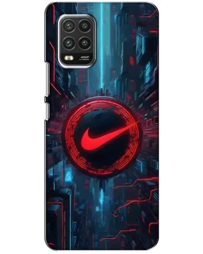 Чехол для Xiaomi Mi 10 Lite с картинкой «Техногенный стиль Nike» Чехол для Xiaomi Mi 10 Lite с картинкой «Техногенный стиль Nike»