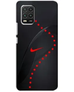 Чехол для Xiaomi Mi 10 Lite с картинкой «Абстрактный дизайн Nike»