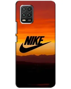 Чехол для Xiaomi Mi 10 Lite с картинкой «Nike — вечерний горизонт»