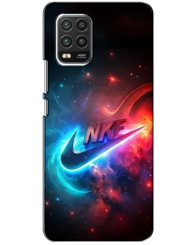 Чехол для Xiaomi Mi 10 Lite с картинкой «Огненный логотип Nike» Чехол для Xiaomi Mi 10 Lite с картинкой «Огненный логотип Nike»