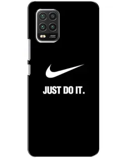 Чехол для Xiaomi Mi 10 Lite с картинкой «Классический принт Nike»