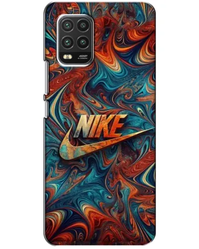 Чехол для Xiaomi Mi 10 Lite с картинкой «Nike в абстракции» Чехол для Xiaomi Mi 10 Lite с картинкой «Nike в абстракции»