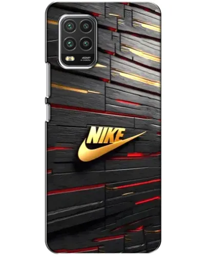 Чехол для Xiaomi Mi 10 Lite с картинкой «Золотой Nike на металле» Чехол для Xiaomi Mi 10 Lite с картинкой «Золотой Nike на металле»