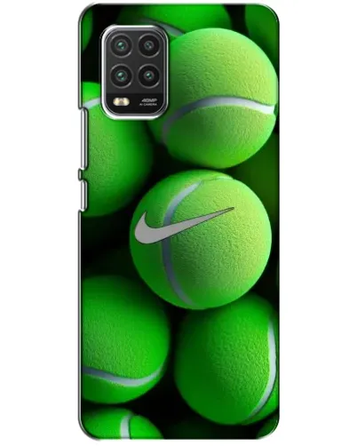 Чехол для Xiaomi Mi 10 Lite с картинкой «Теннисные мячи Найк» Чехол для Xiaomi Mi 10 Lite с картинкой «Теннисные мячи Найк»
