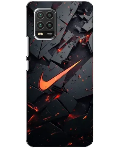 Чехол для Xiaomi Mi 10 Lite с картинкой «Nike — эффект разломов» Чехол для Xiaomi Mi 10 Lite с картинкой «Nike — эффект разломов»