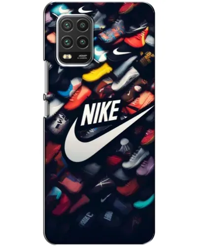 Чехол для Xiaomi Mi 10 Lite с картинкой «Коллекция кроссовок Nike» Чехол для Xiaomi Mi 10 Lite с картинкой «Коллекция кроссовок Nike»