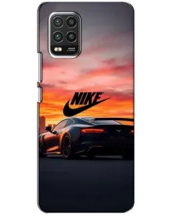Чехол для Xiaomi Mi 10 Lite с картинкой «Nike и суперкар»