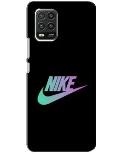 Чехол для Xiaomi Mi 10 Lite с картинкой «Nike — городская ночь»