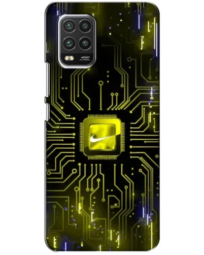 Чехол для Xiaomi Mi 10 Lite с картинкой «Nike — золотая искра» Чехол для Xiaomi Mi 10 Lite с картинкой «Nike — золотая искра»
