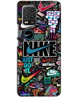 Чохол для Xiaomi Mi 10 Lite з картинкою «Яскравий колаж Nike» Чохол для Xiaomi Mi 10 Lite з картинкою «Яскравий колаж Nike»