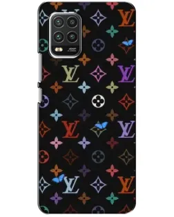 Чохол для Xiaomi Mi 10 Lite з картинкою «Кольорова монограма LV»