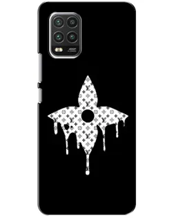 Чохол для Xiaomi Mi 10 Lite з картинкою «Квіткова монограма»