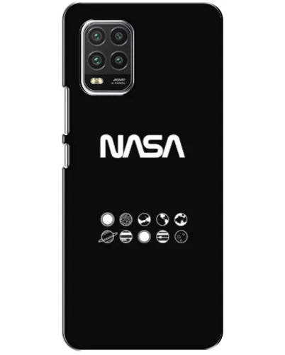 Чехол для Xiaomi Mi 10 Lite с картинкой «NASA — технический принт» Чехол для Xiaomi Mi 10 Lite с картинкой «NASA — технический принт»