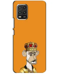 Чехол для Xiaomi Mi 10 Lite с картинкой «Золотая обезьяна Bored Ape»