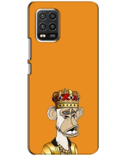Чехол для Xiaomi Mi 10 Lite с картинкой «Золотая обезьяна Bored Ape» Чехол для Xiaomi Mi 10 Lite с картинкой «Золотая обезьяна Bored Ape»