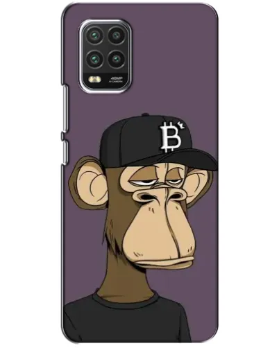 Чехол для Xiaomi Mi 10 Lite с картинкой «Bored Ape в кепке» Чехол для Xiaomi Mi 10 Lite с картинкой «Bored Ape в кепке»