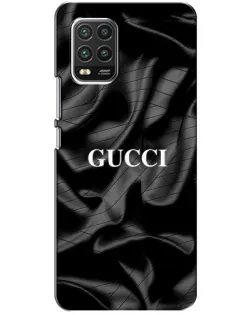 Чехол для Xiaomi Mi 10 Lite с картинкой «Gucci — шелковые волны»