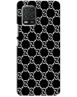 Чехол для Xiaomi Mi 10 Lite с картинкой «Gucci — сетчатый паттерн»