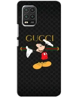 Чехол для Xiaomi Mi 10 Lite с картинкой «Микки Маус Gucci»