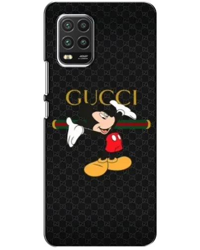 Чехол для Xiaomi Mi 10 Lite с картинкой «Микки Маус Gucci»