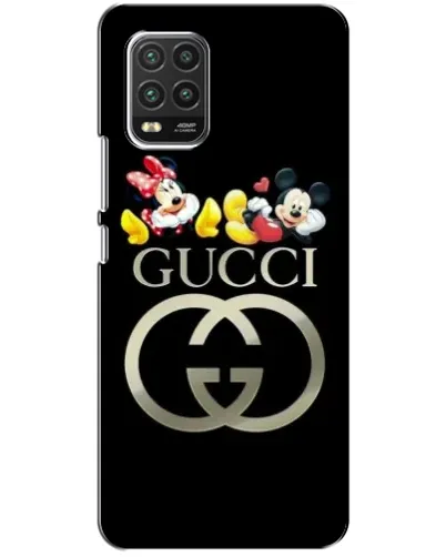 Чехол для Xiaomi Mi 10 Lite с картинкой «Gucci — герои Disney»